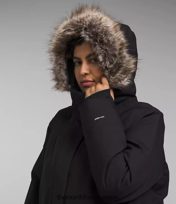 vêtements The North Face femmes plus une parka arctique tnf noir ZPZRD965