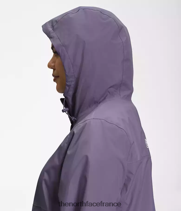 vêtements The North Face femmes plus veste antora ardoise lunaire ZPZRD240