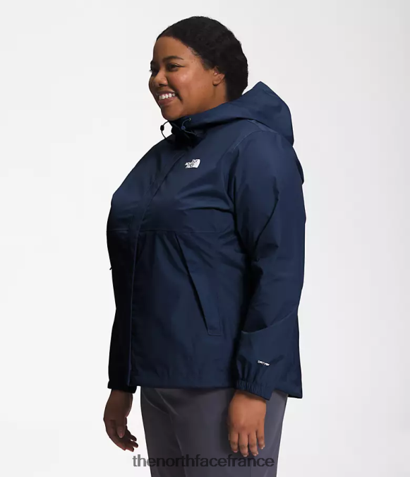 vêtements The North Face femmes plus veste antora marine du sommet ZPZRD239