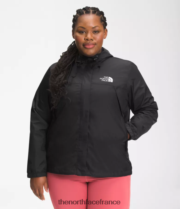 vêtements The North Face femmes plus veste antora tnf noir ZPZRD238