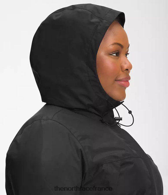 vêtements The North Face femmes plus veste antora tnf noir ZPZRD238