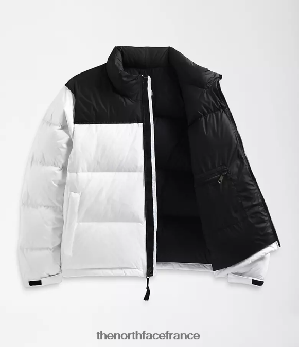vêtements The North Face femmes plus veste nuptse rétro 1996 tnf blanc ZPZRD798