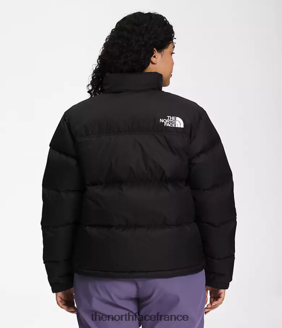 vêtements The North Face femmes plus veste nuptse rétro 1996 tnf recyclé noir ZPZRD796