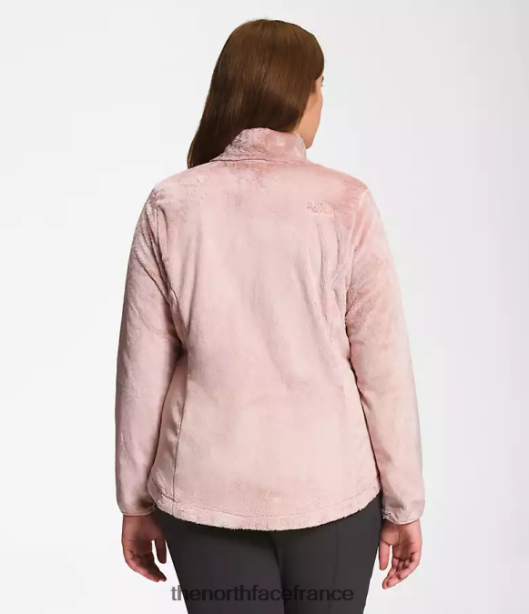 vêtements The North Face femmes plus veste osito mousse rose ZPZRD1092