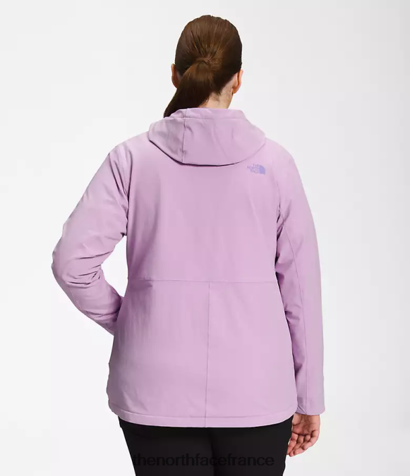 vêtements The North Face femmes sweat à capuche shelbe raschel lupin ZPZRD1179