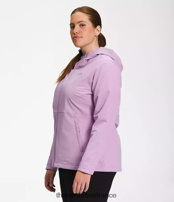 vêtements The North Face femmes sweat à capuche shelbe raschel lupin ZPZRD1179
