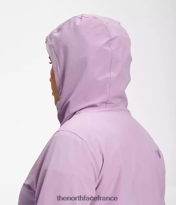 vêtements The North Face femmes sweat à capuche shelbe raschel lupin ZPZRD1179
