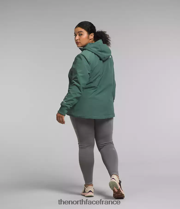 vêtements The North Face femmes sweat à capuche shelbe raschel sauge noire ZPZRD245