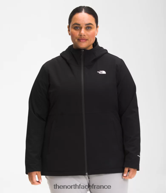 vêtements The North Face femmes sweat à capuche shelbe raschel tnf noir ZPZRD1176