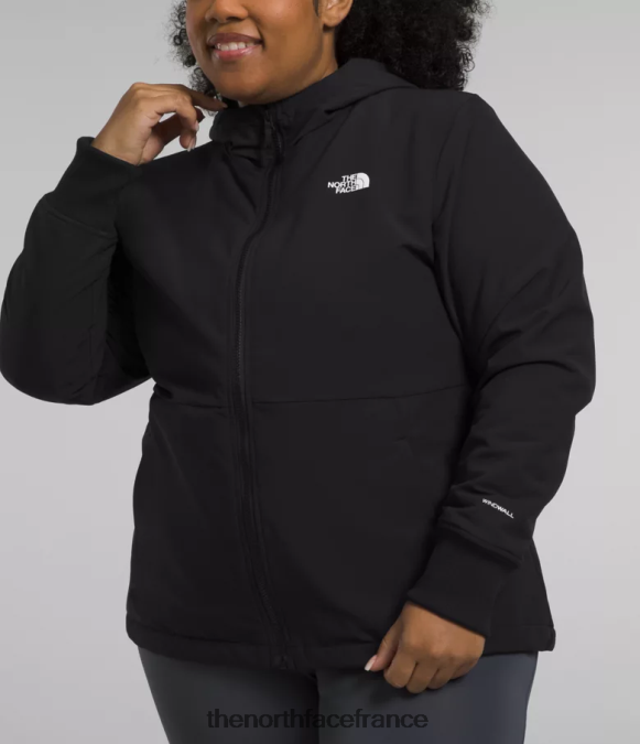 vêtements The North Face femmes sweat à capuche shelbe raschel tnf noir ZPZRD246