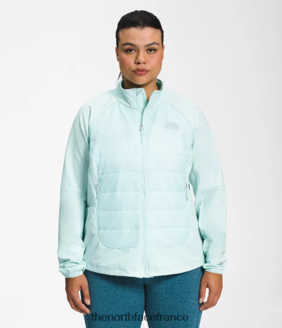 vêtements The North Face femmes veste hybride plus Shelter Cove lucarne bleue ZPZRD1146