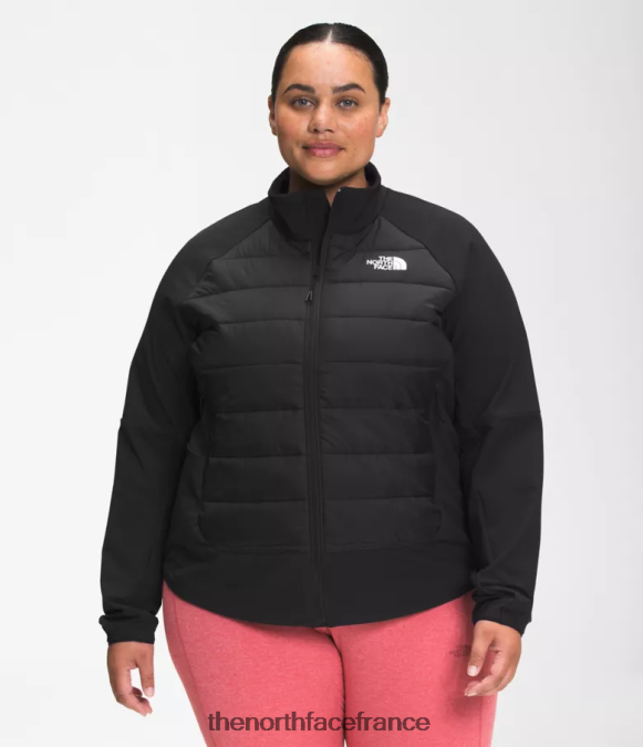 vêtements The North Face femmes veste hybride plus Shelter Cove tnf noir ZPZRD1144