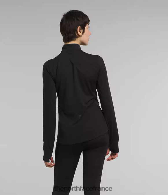 vêtements The North Face femmes lever du soleil -zip tnf noir ZPZRD1182