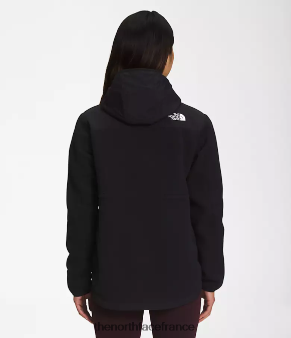 vêtements The North Face femmes sweat à capuche Denali tnf noir ZPZRD512