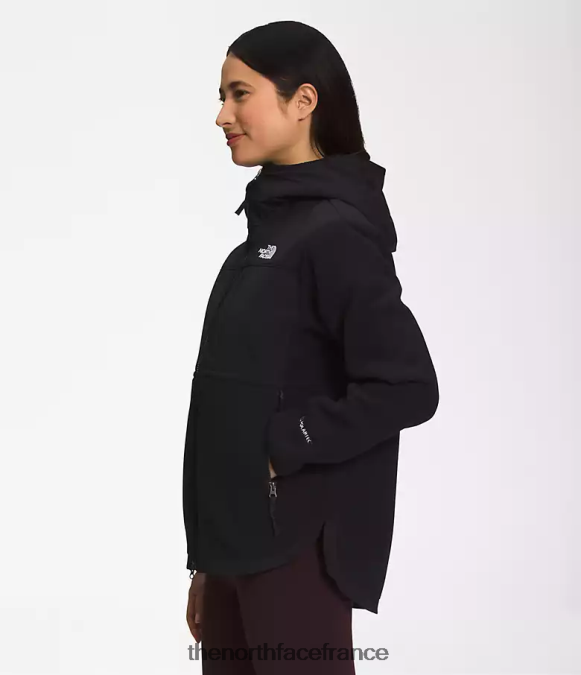 vêtements The North Face femmes sweat à capuche Denali tnf noir ZPZRD512