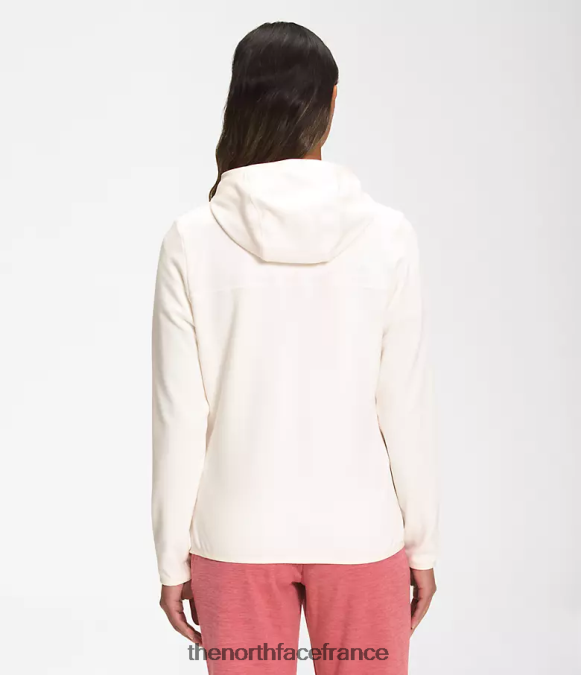 vêtements The North Face femmes sweat à capuche canyonlands gardénia bruyère blanche ZPZRD743