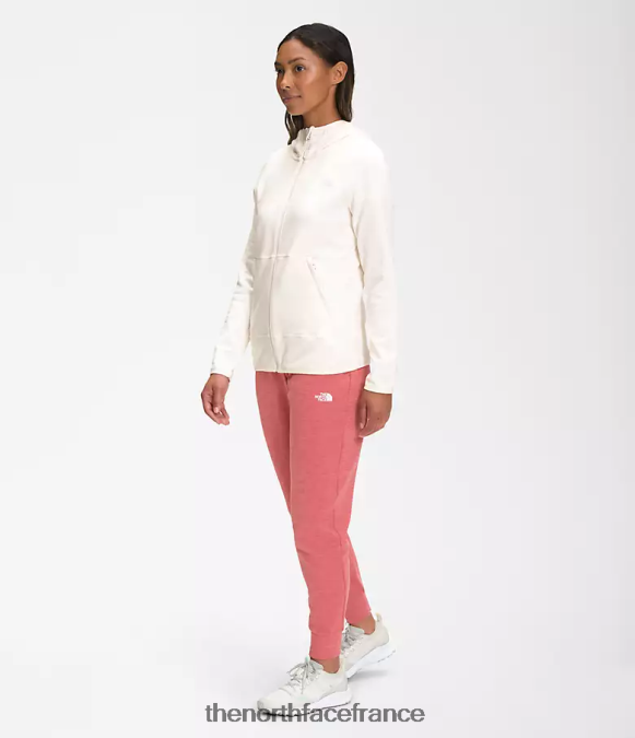 vêtements The North Face femmes sweat à capuche canyonlands gardénia bruyère blanche ZPZRD743