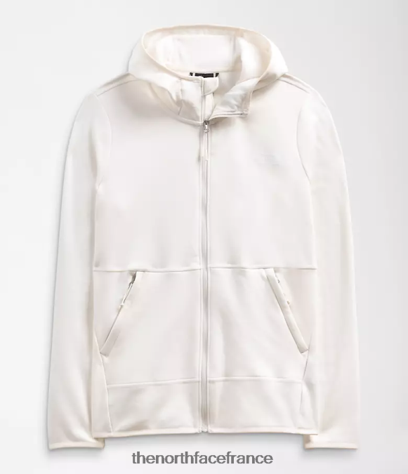 vêtements The North Face femmes sweat à capuche canyonlands gardénia bruyère blanche ZPZRD743