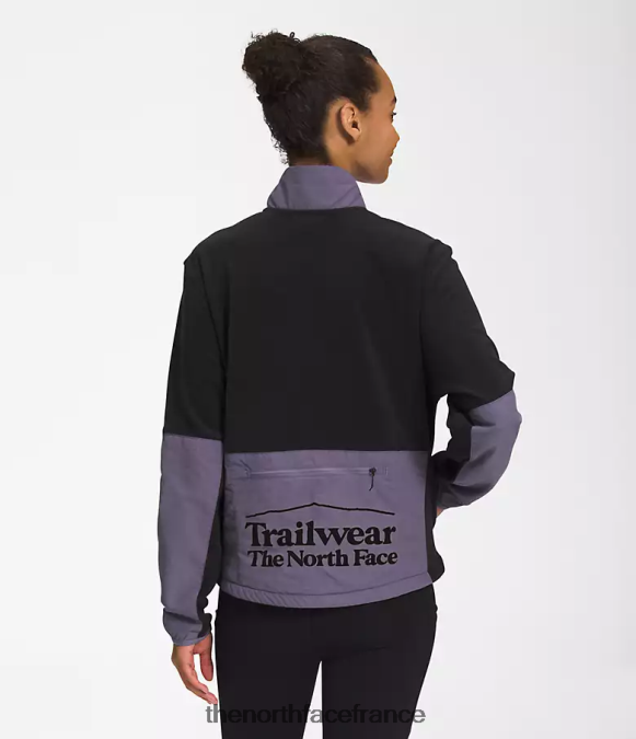 vêtements The North Face femmes trailwear fantasy ridge -zip tnf noir/ardoise lunaire ZPZRD1181