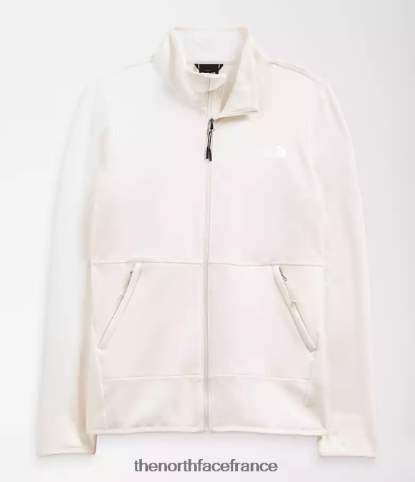 vêtements The North Face femmes Canyonlands à fermeture éclair intégrale gardénia bruyère blanche ZPZRD376