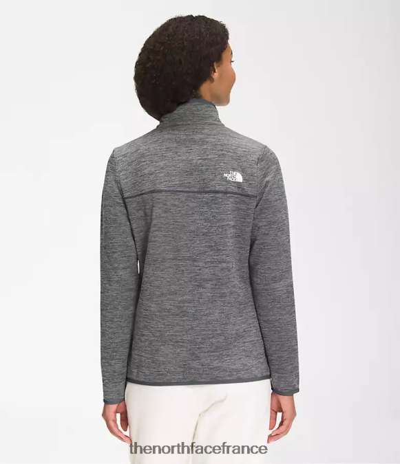 vêtements The North Face femmes Canyonlands à fermeture éclair intégrale tnf gris moyen chiné ZPZRD377