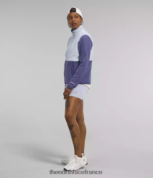 vêtements The North Face femmes veste alpine polartec 100 bleu caverne/pervenche poussiéreuse ZPZRD441