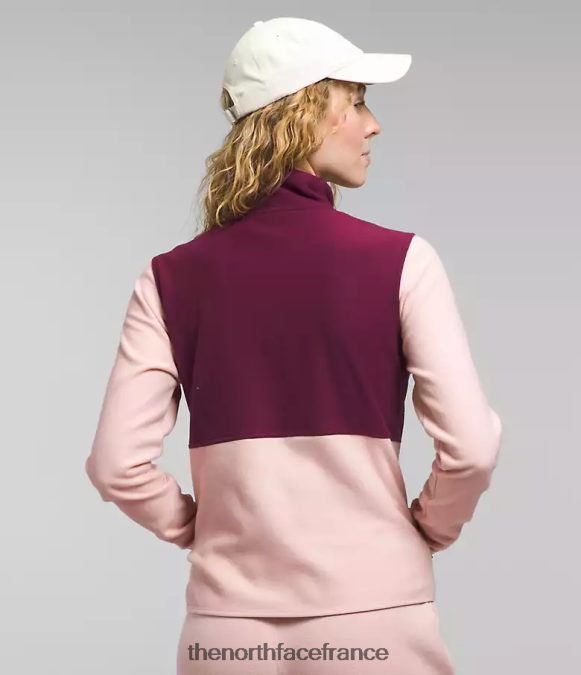 vêtements The North Face femmes veste alpine polartec 100 mousse rose/berry de Boysen ZPZRD1013