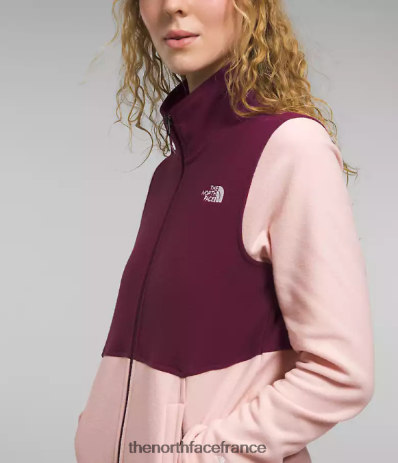 vêtements The North Face femmes veste alpine polartec 100 mousse rose/berry de Boysen ZPZRD1013