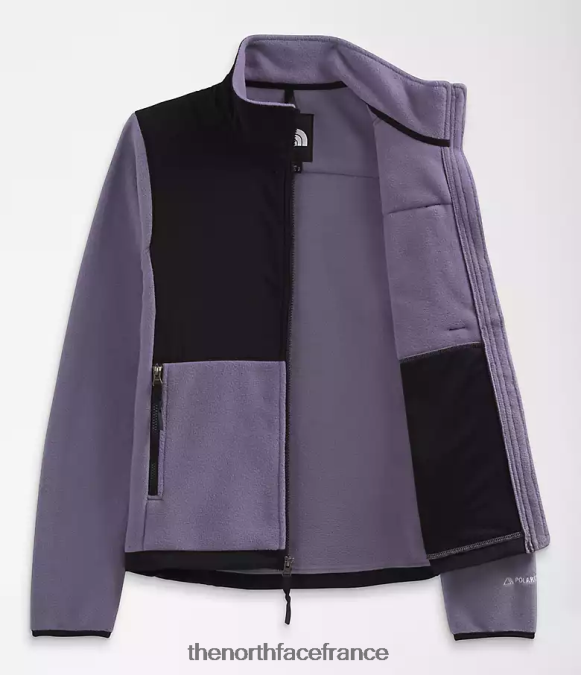 vêtements The North Face femmes veste denali ardoise lunaire ZPZRD151