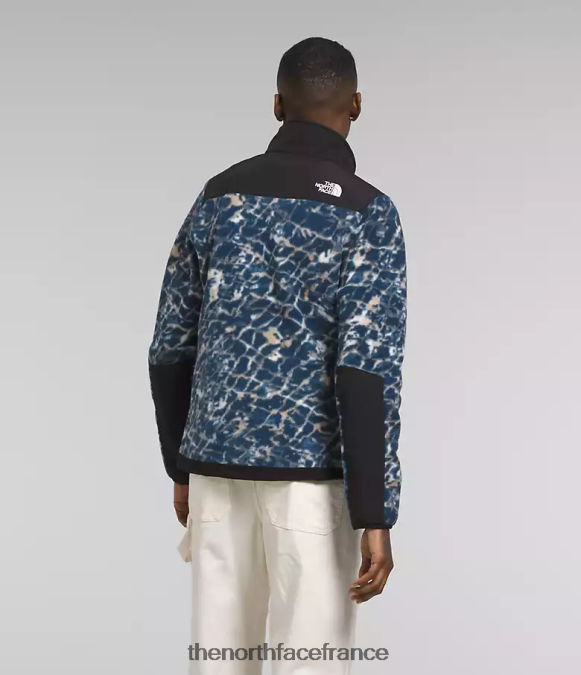 vêtements The North Face femmes veste denali distorsion de l'eau pervenche poussiéreuse petits caractères/marine sommet ZPZRD146