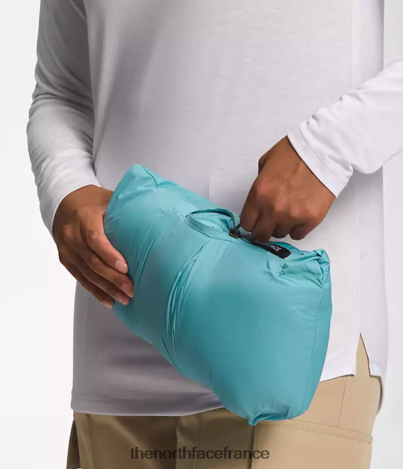 vêtements The North Face femmes veste nuptse rétro 1996 eaux récifales ZPZRD730