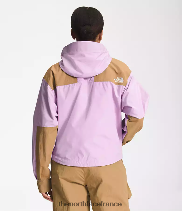 vêtements The North Face femmes Veste courte de montagne 86 low-fi hi-tek lupin/brun utilitaire ZPZRD940