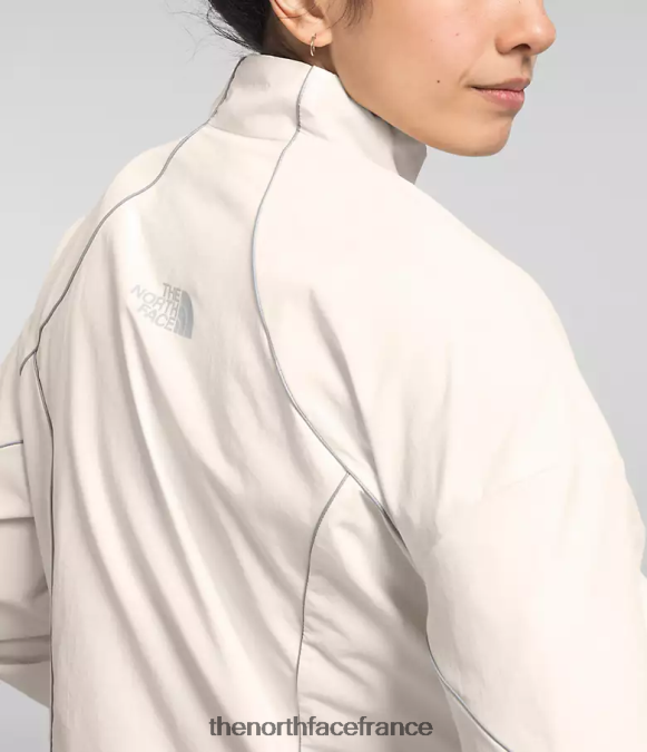 vêtements The North Face femmes coupe-vent à passepoil tek gardénia blanc ZPZRD732