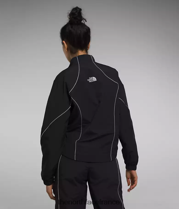vêtements The North Face femmes coupe-vent à passepoil tek tnf noir ZPZRD733