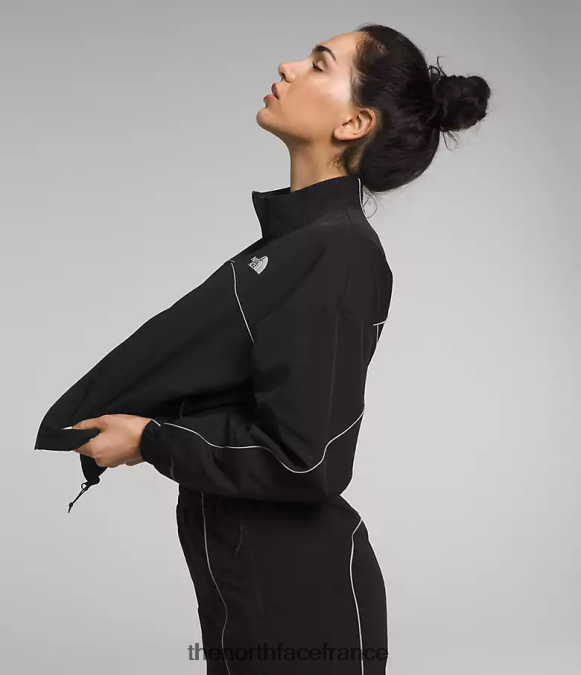 vêtements The North Face femmes coupe-vent à passepoil tek tnf noir ZPZRD733