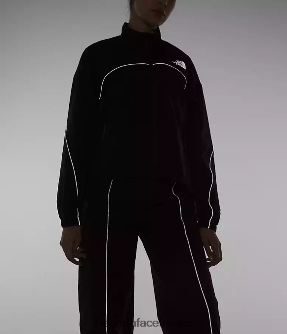 vêtements The North Face femmes coupe-vent à passepoil tek tnf noir ZPZRD733