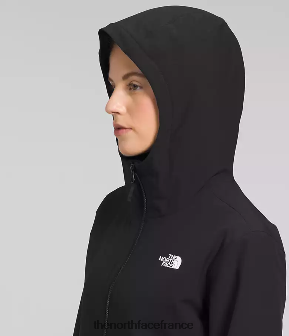 vêtements The North Face femmes shelbe raschel sweat à capuche tnf noir ZPZRD331
