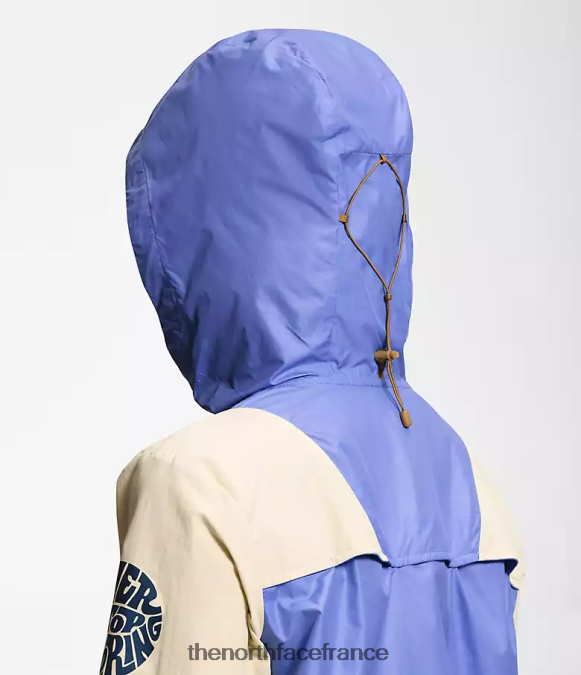 vêtements The North Face femmes veste coupe-vent trailwear gravier/pervenche foncé/marron utilitaire ZPZRD316