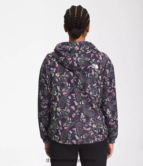 vêtements The North Face femmes veste hydrenaline longueur 2000-25'' tnf noir imprimé iwd ZPZRD676