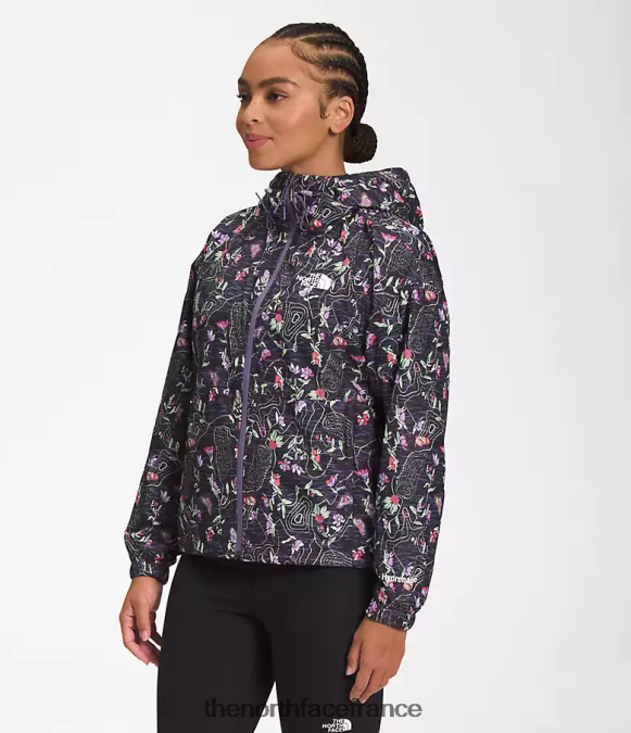 vêtements The North Face femmes veste hydrenaline longueur 2000-25'' tnf noir imprimé iwd ZPZRD676