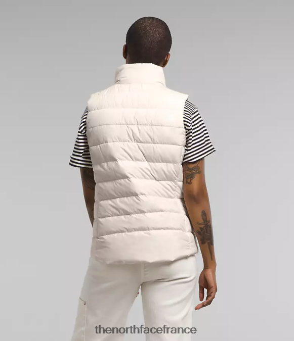 vêtements The North Face femmes gilet aconcagua 3 gardénia blanc ZPZRD615