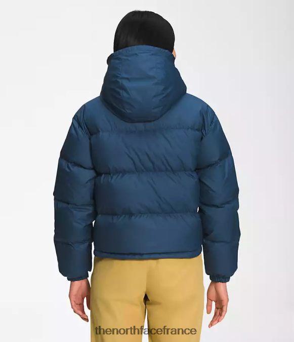 vêtements The North Face femmes doudoune courte 71 sierra bleu ombragé ZPZRD237