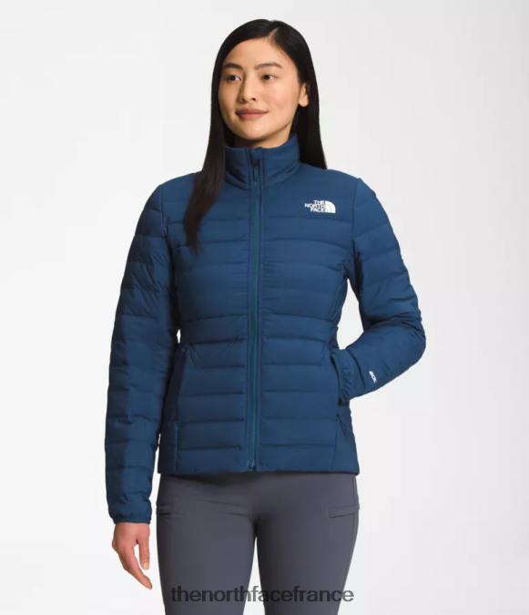 vêtements The North Face femmes doudoune extensible belleview bleu ombragé ZPZRD1084