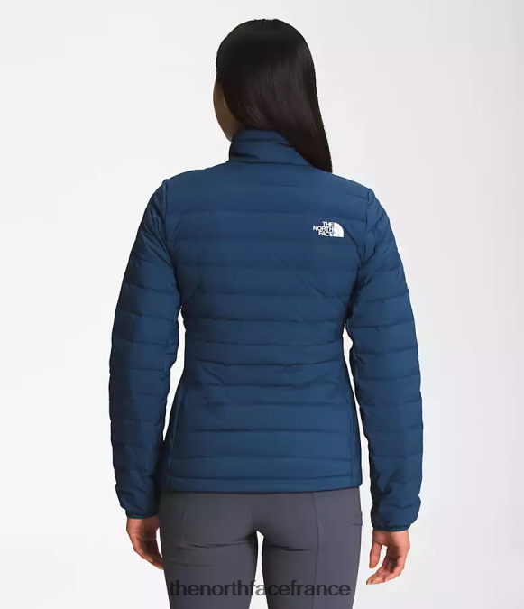 vêtements The North Face femmes doudoune extensible belleview bleu ombragé ZPZRD1084