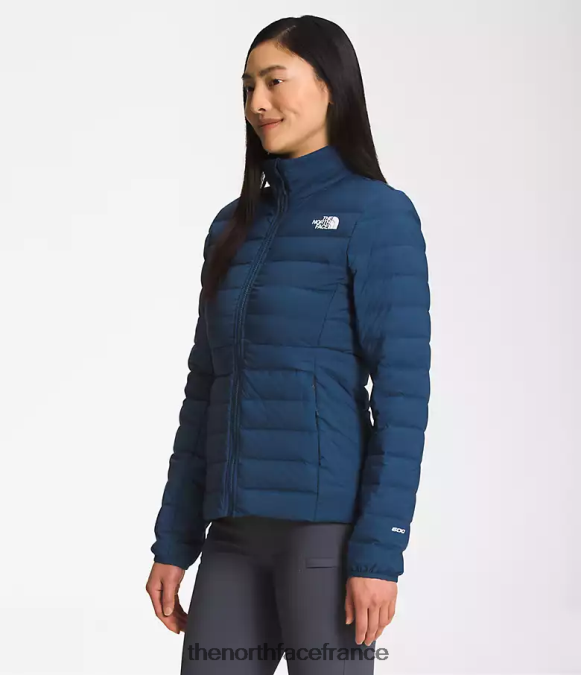 vêtements The North Face femmes doudoune extensible belleview bleu ombragé ZPZRD1084