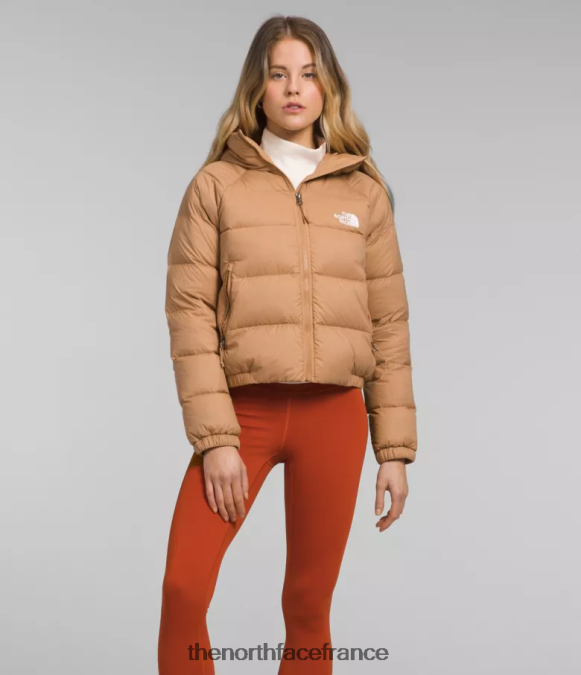 vêtements The North Face femmes sweat à capuche en duvet hydrenalite beurre d'amande ZPZRD892