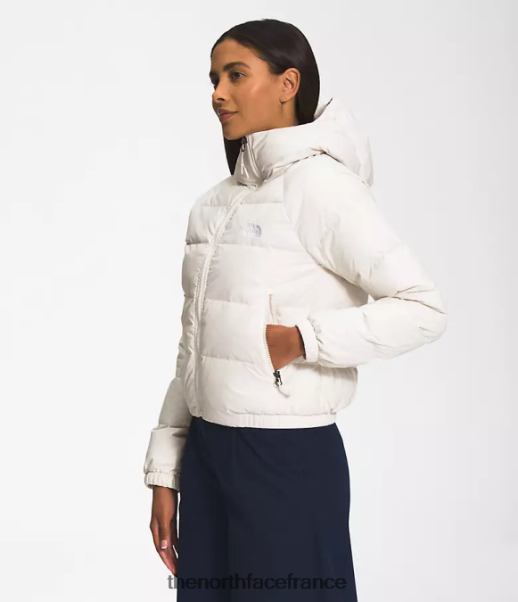 vêtements The North Face femmes sweat à capuche en duvet hydrenalite gardénia blanc ZPZRD890