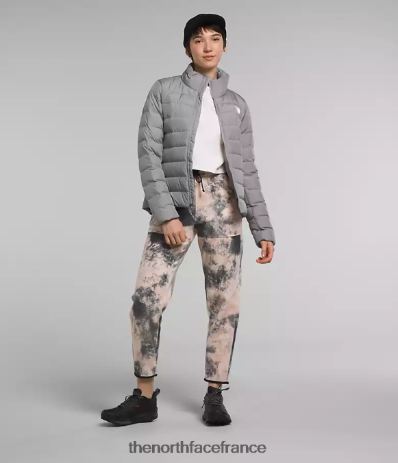 vêtements The North Face femmes veste aconcagua 3 mélanger le gris ZPZRD433