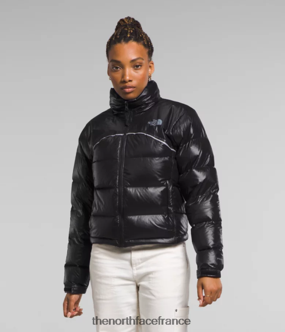 vêtements The North Face femmes veste nuptse rétro 2000 tnf noir ZPZRD803