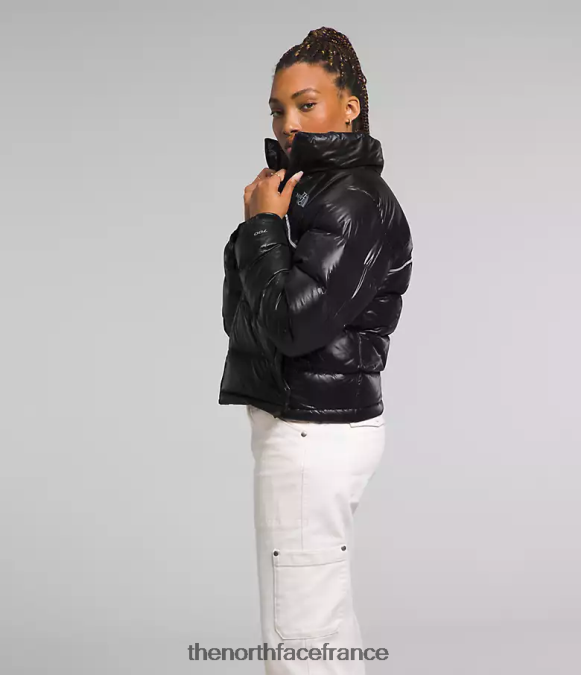vêtements The North Face femmes veste nuptse rétro 2000 tnf noir ZPZRD803